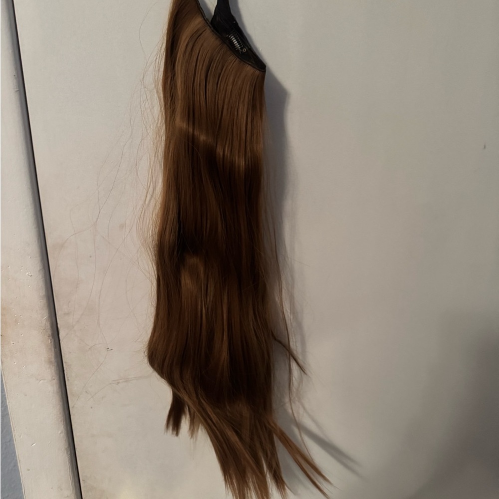 Sleek Brown Hair Extension with Natural Shine